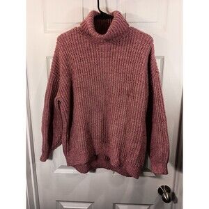 Old Navy Turtleneck Sweater Size M Pink